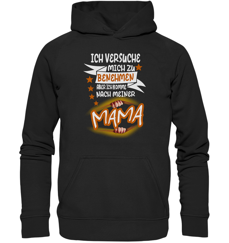 Ich versuch mich zu benehmen Mama - Kids Premium Hoodie