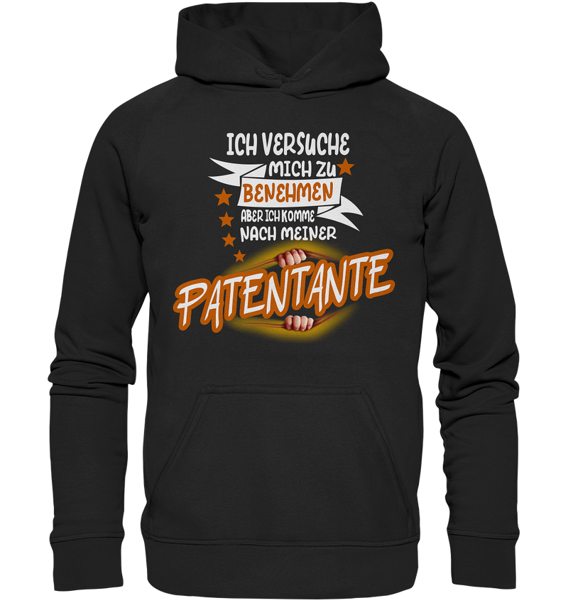 Ich versuch mich zu benehmen Patentante - Kids Premium Hoodie