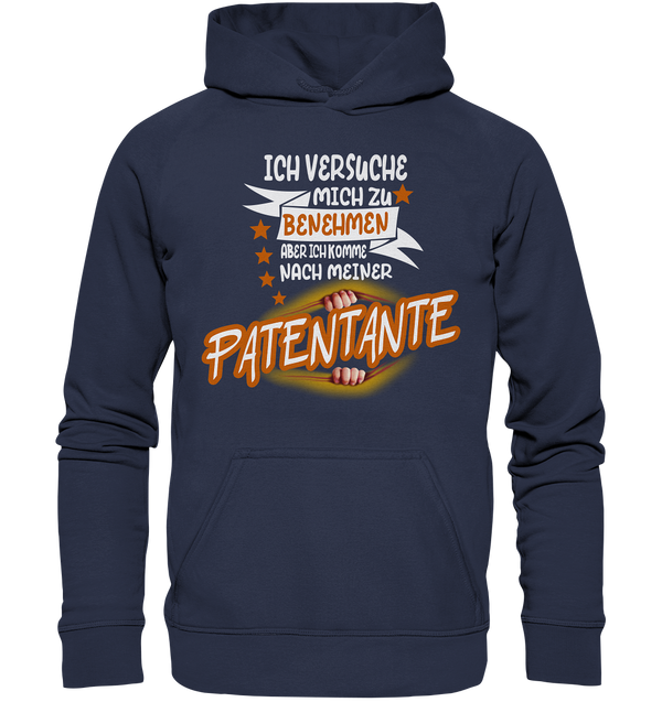 Ich versuch mich zu benehmen Patentante - Kids Premium Hoodie