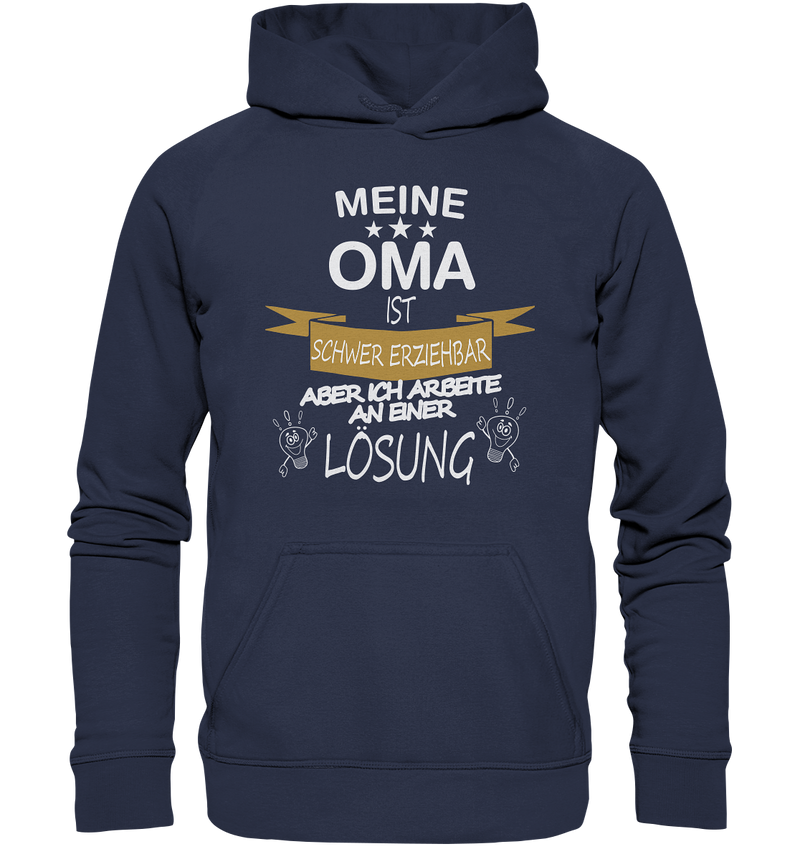 Meine Oma ist schwer erziehbar - Kids Premium Hoodie