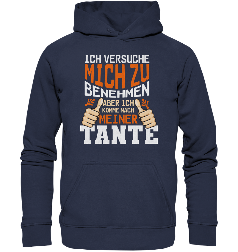 Ich versuch mich zu benehmen Tante - Kids Premium Hoodie