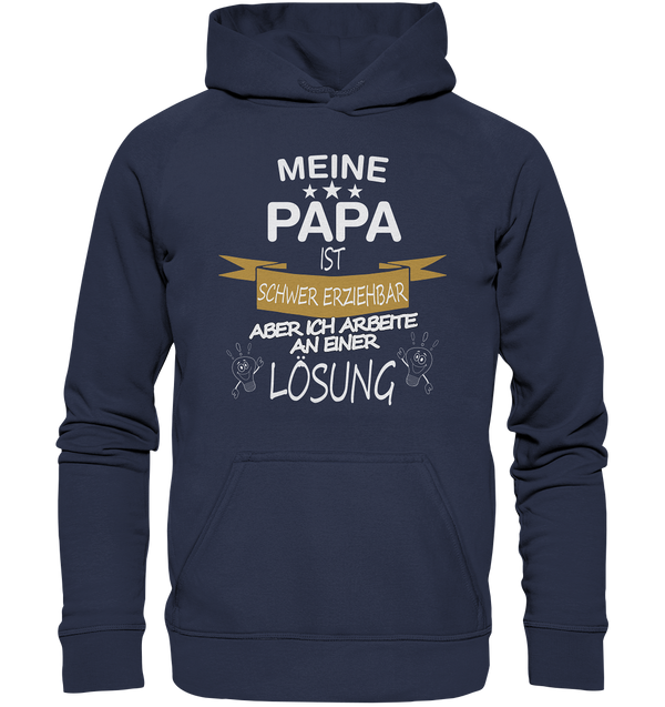 Mein Papa ist schwer erziehbar - Kids Premium Hoodie