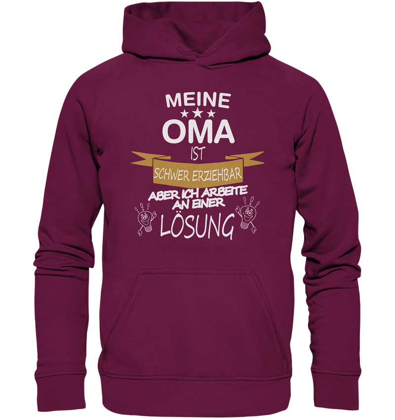 Meine Oma ist schwer erziehbar - Kids Premium Hoodie