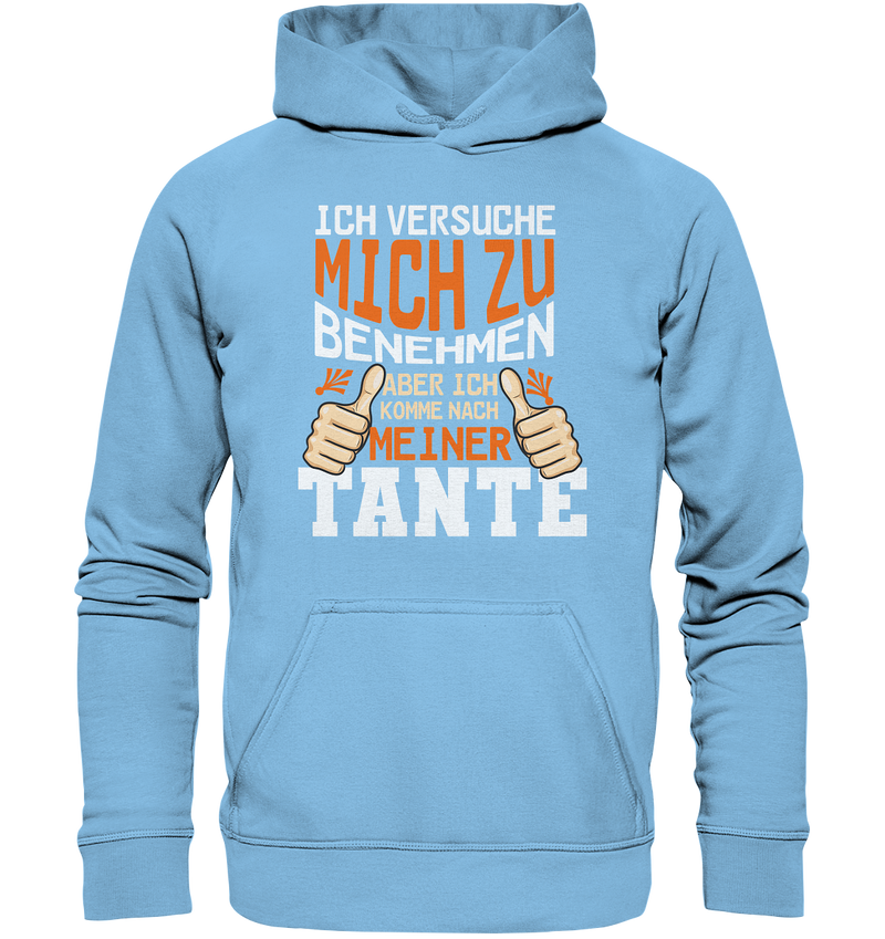 Ich versuch mich zu benehmen Tante - Kids Premium Hoodie