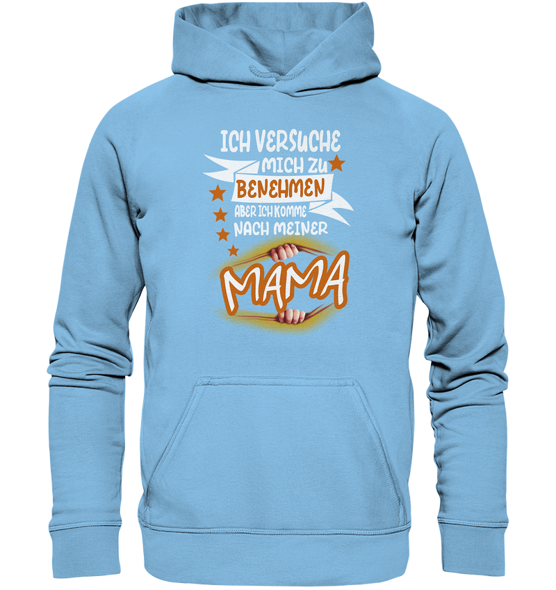 Ich versuch mich zu benehmen Mama - Kids Premium Hoodie