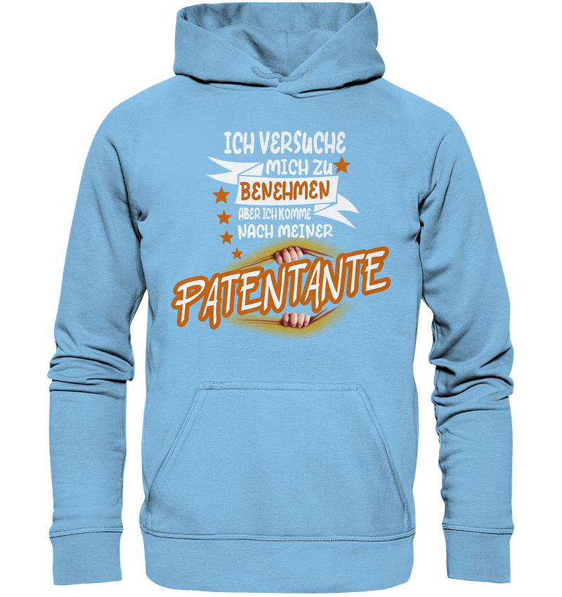 Ich versuch mich zu benehmen Patentante - Kids Premium Hoodie