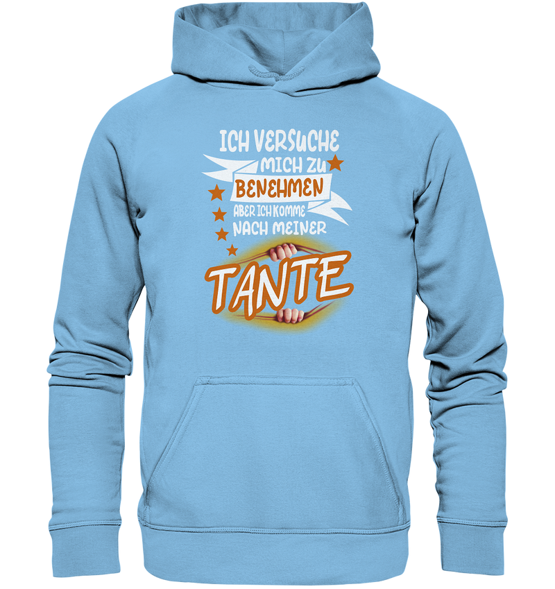 Ich versuch mich zu benehmen Tante - Kids Premium Hoodie