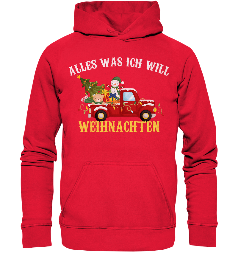 Alles was ich will Weihnachten - Kids Premium Hoodie