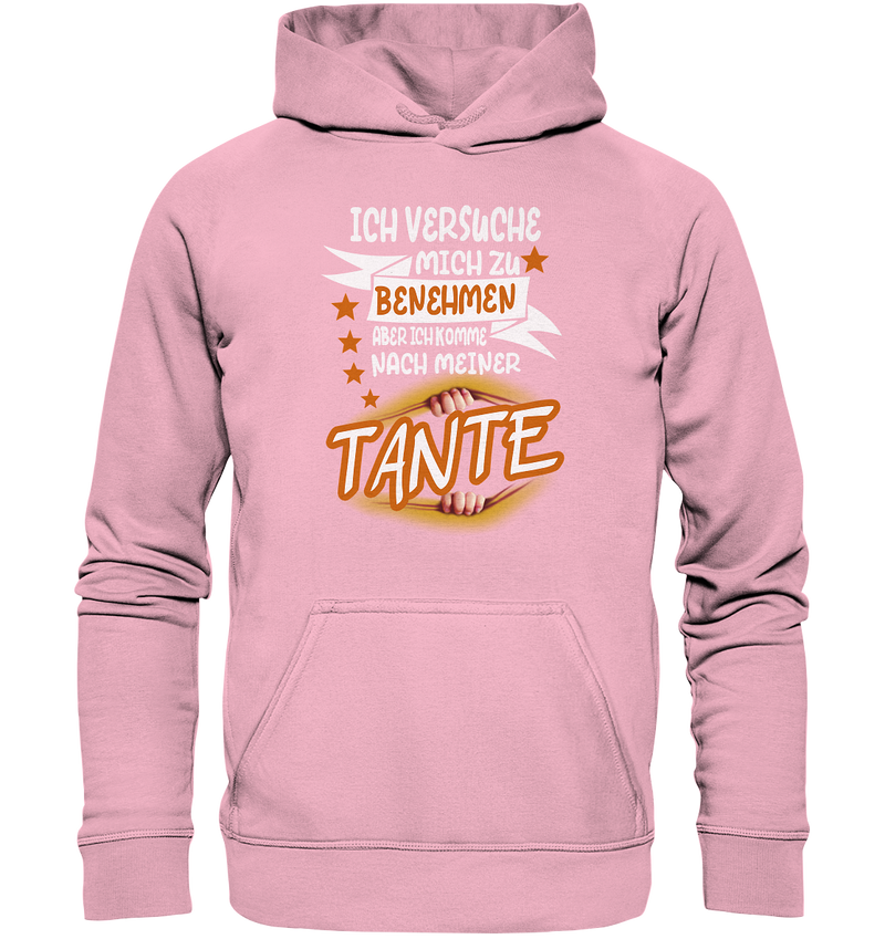 Ich versuch mich zu benehmen Tante - Kids Premium Hoodie