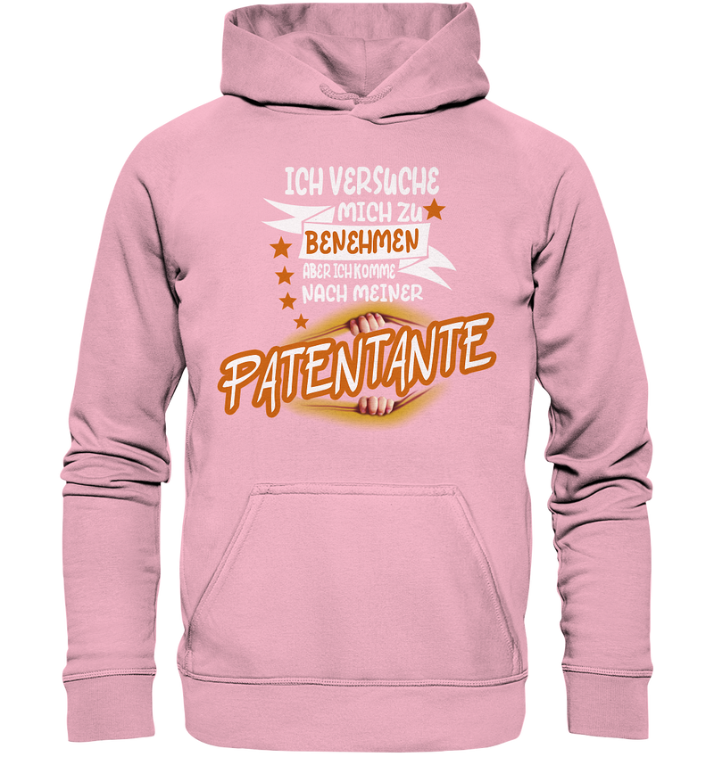 Ich versuch mich zu benehmen Patentante - Kids Premium Hoodie