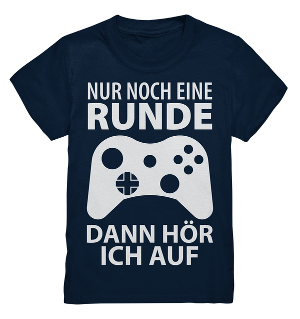 Nur noch eine Runde. Dann hör ich auf - Kids Premium Shirt