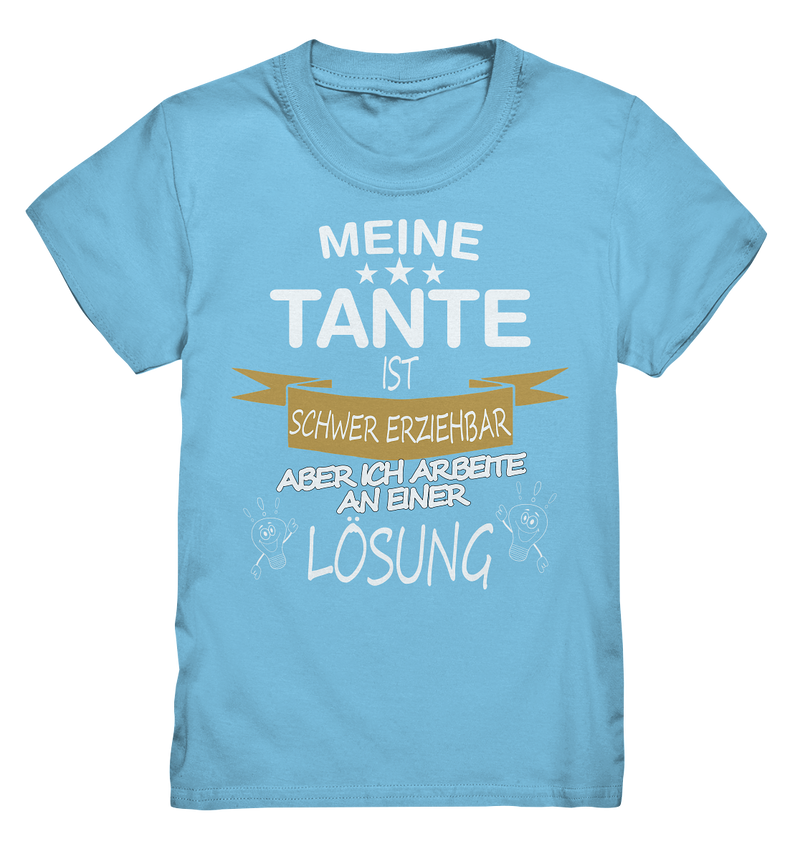 Meine Tante ist schwer erziehbar - Kids Premium Shirt