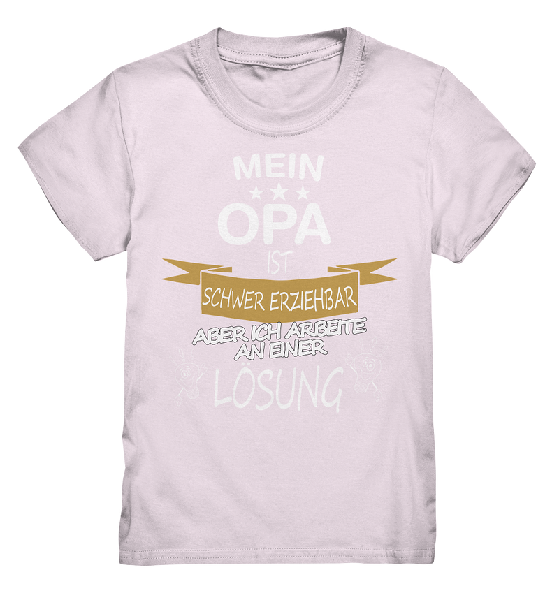 Mein Opa ist schwer erziehbar - Kids Premium Shirt