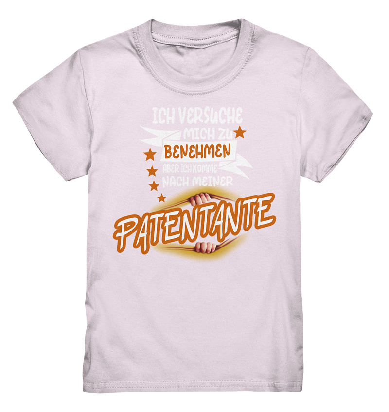 Ich versuch mich zu benehmen Patentante - Kids Premium Shirt