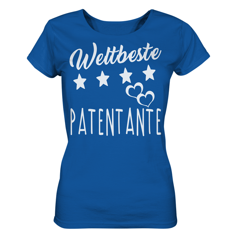 Weltbeste Patentante  - Ladies Organic Shirt