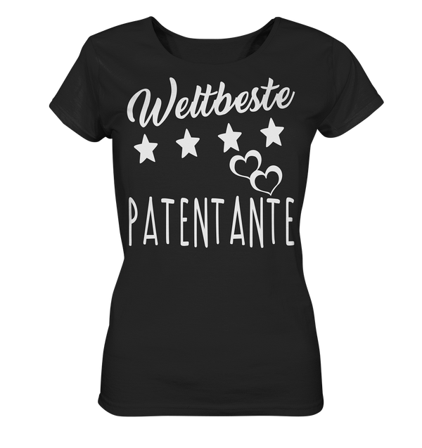 Weltbeste Patentante  - Ladies Organic Shirt