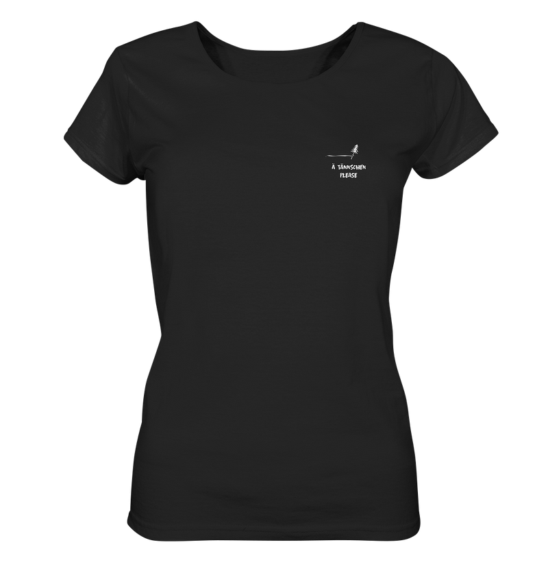 A tännchen please - Ladies Organic Shirt