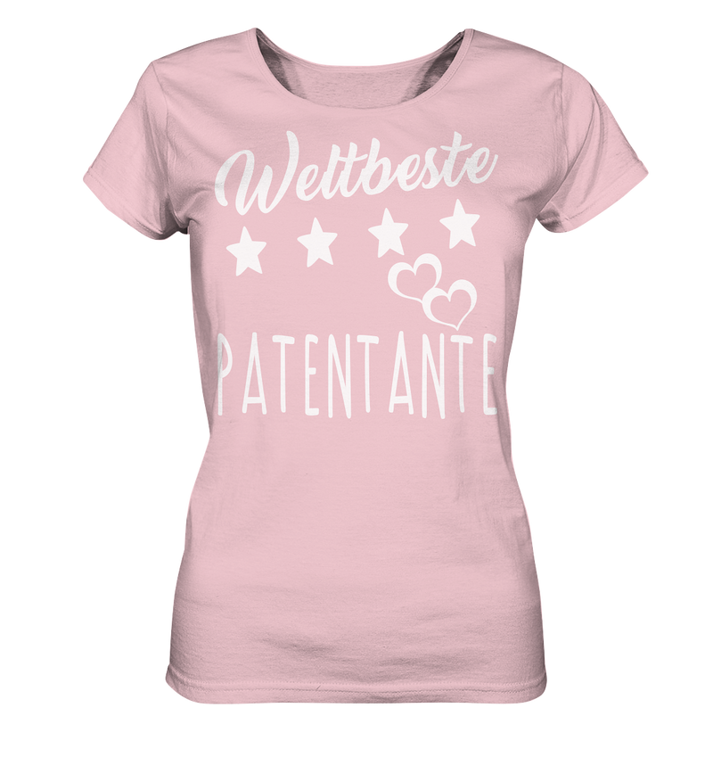 Weltbeste Patentante  - Ladies Organic Shirt