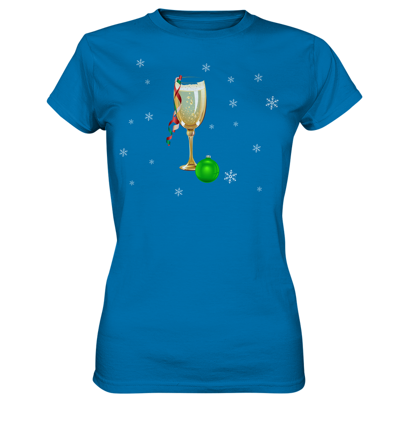 Sekt Weihnachten - Ladies Premium Shirt