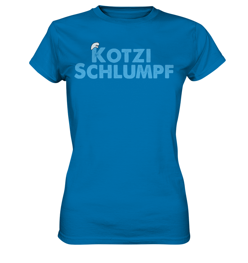 Kotzi Schlumpf - Ladies Premium Shirt