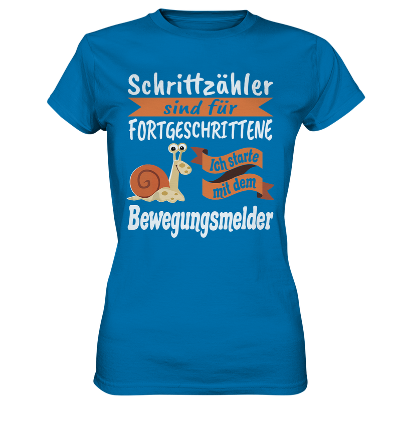 Schrittzähler - Ladies Premium Shirt