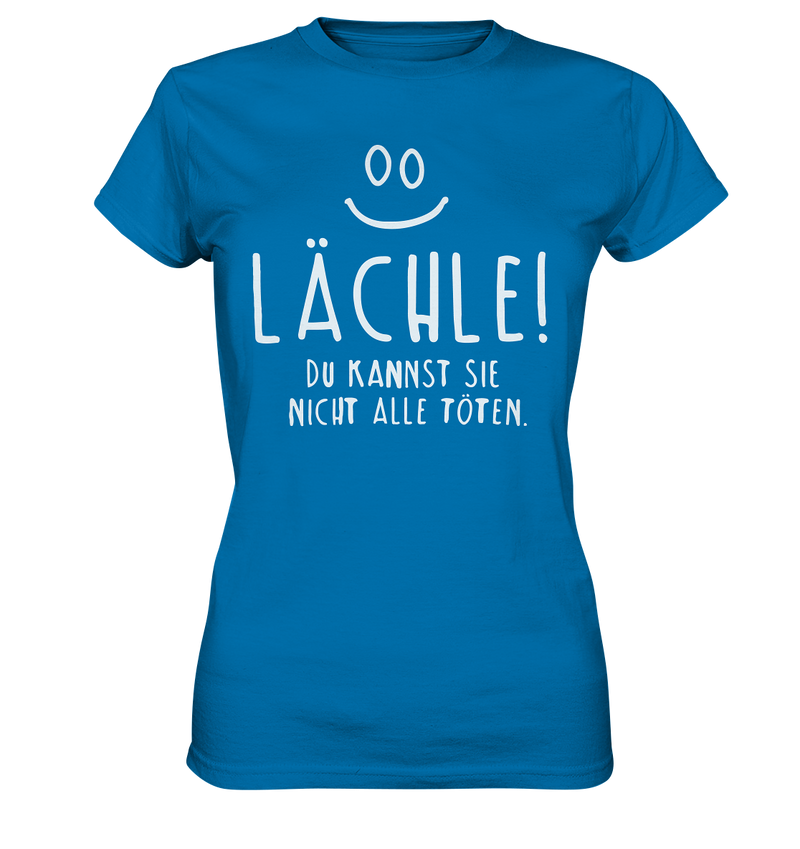 Lächle! - Ladies Premium Shirt