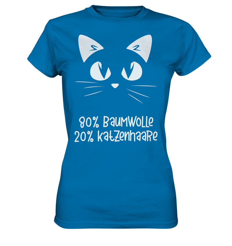 80% Baumwolle - Ladies Premium Shirt