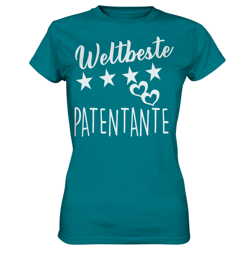 Weltbeste Patentante - Ladies Premium Shirt