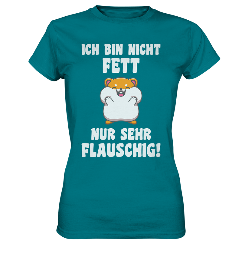 Ich bin nicht Fett - Ladies Premium Shirt