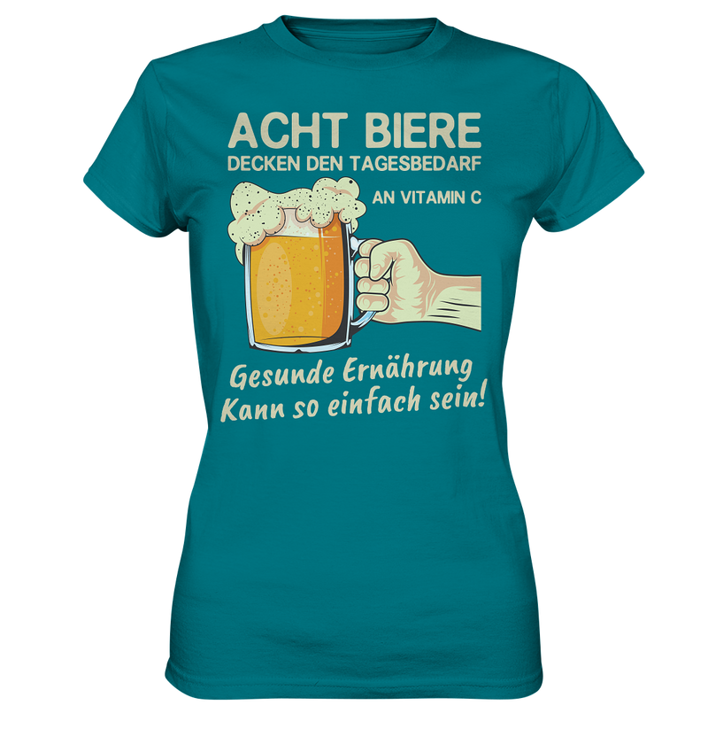 Acht Biere - Ladies Premium Shirt