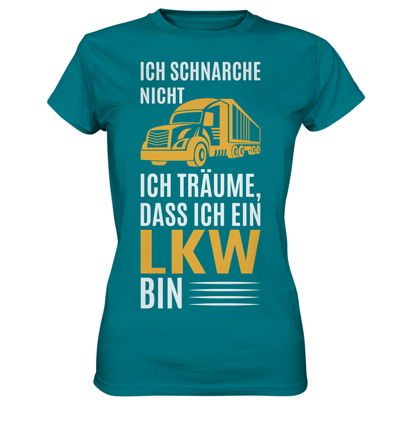 Ich schnarche nicht - Ladies Premium Shirt