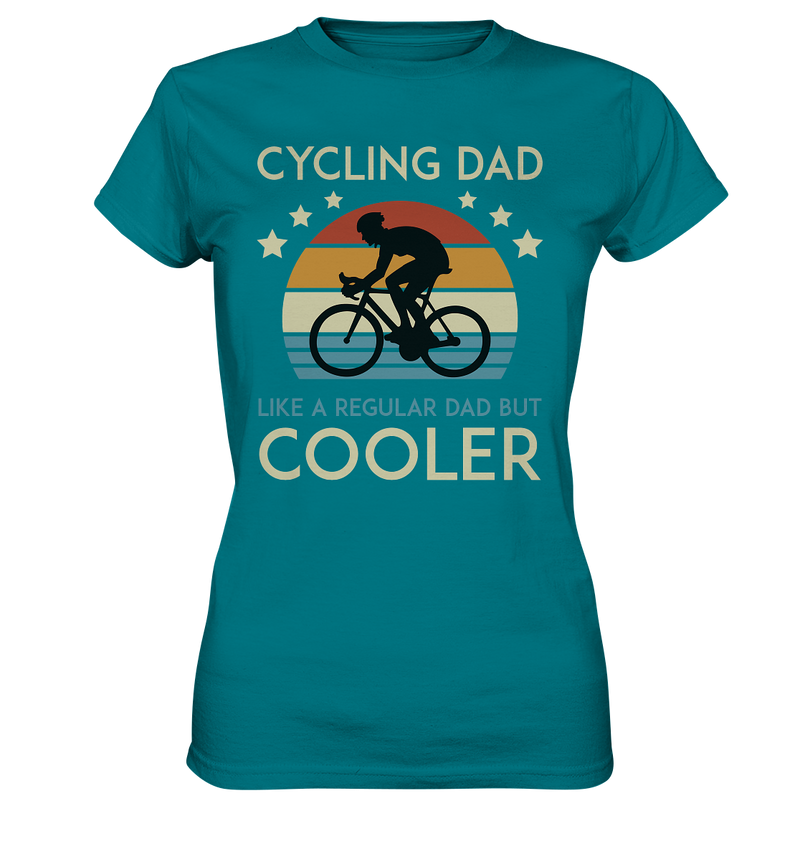 Cycling Dad - Ladies Premium Shirt