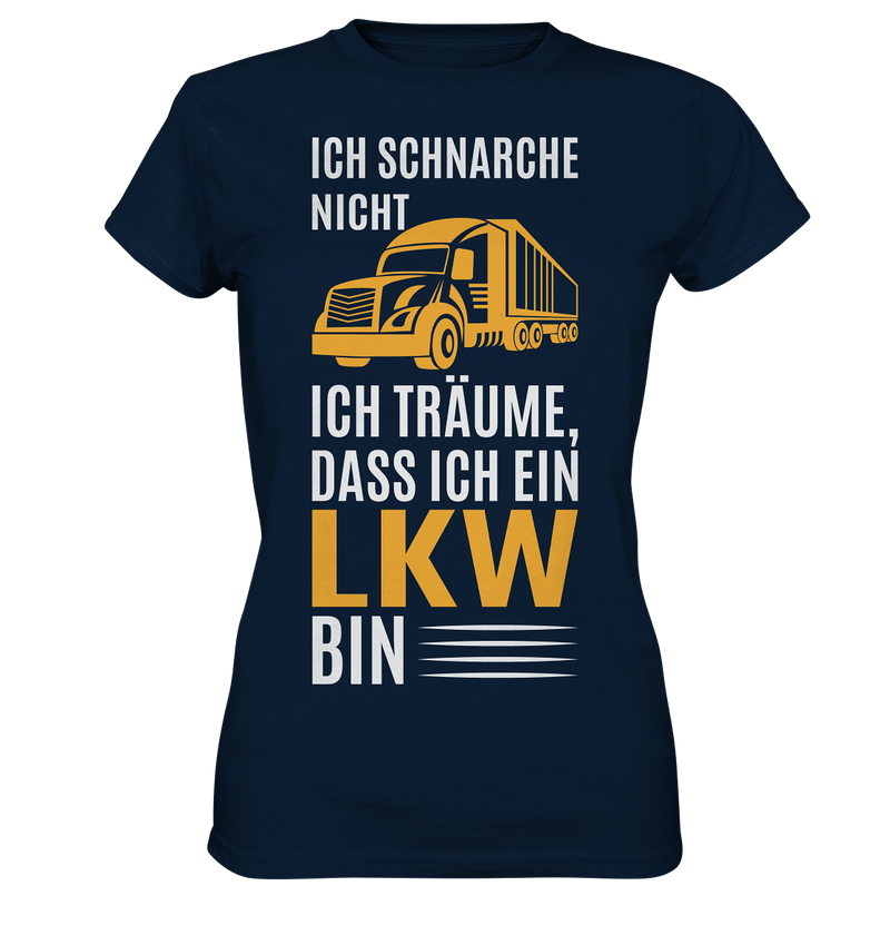 Ich schnarche nicht - Ladies Premium Shirt