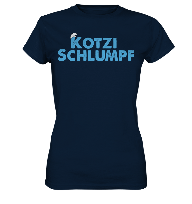 Kotzi Schlumpf - Ladies Premium Shirt