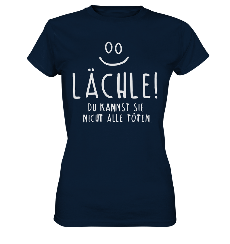 Lächle! - Ladies Premium Shirt