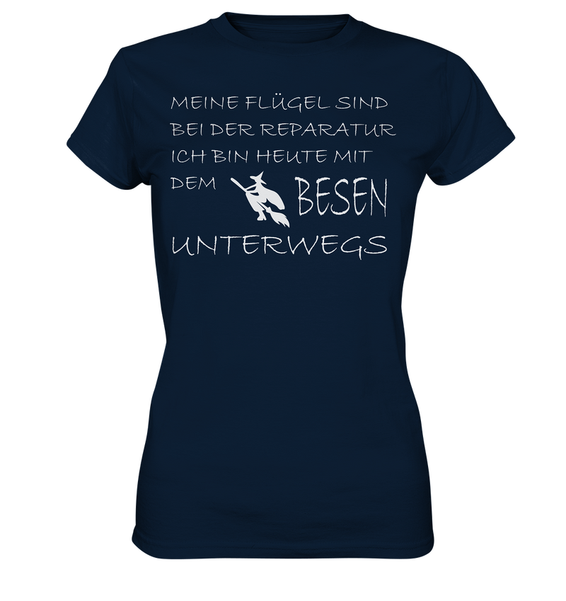 Meine Flügel sind bei der Reparatur - Ladies Premium Shirt