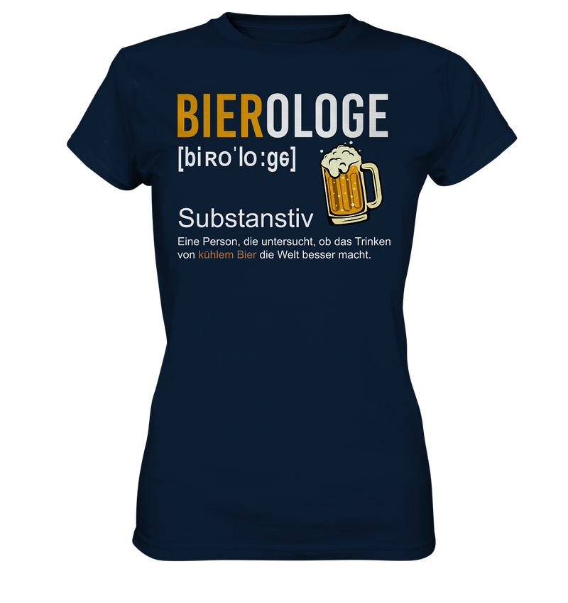 Bierologe - Ladies Premium Shirt