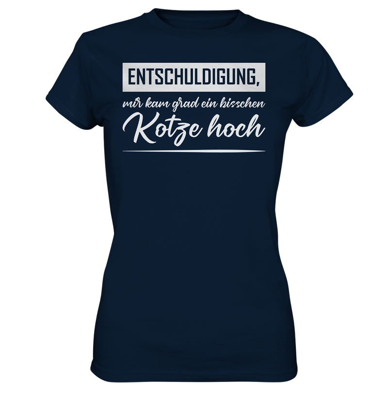 Entschuldigung - Ladies Premium Shirt