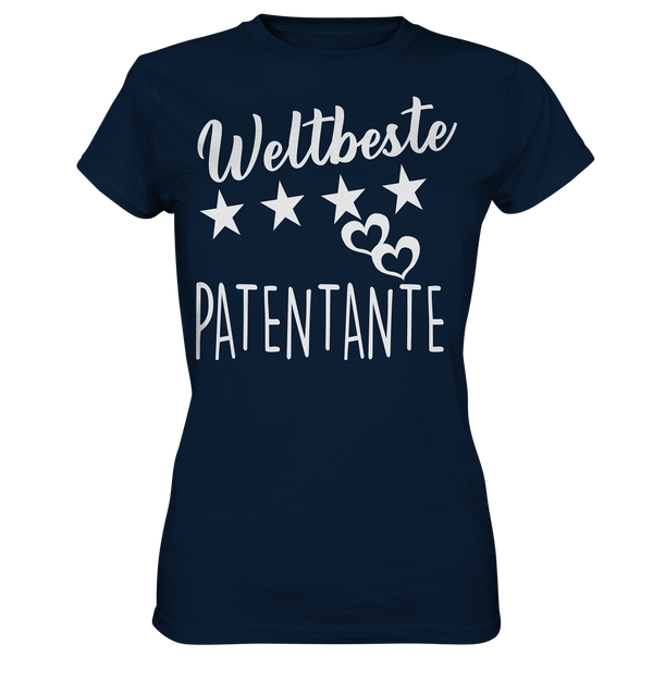 Weltbeste Patentante - Ladies Premium Shirt