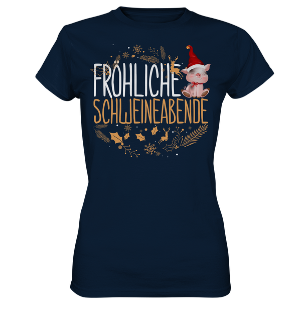 Fröhliche Schweineabende - Ladies Premium Shirt