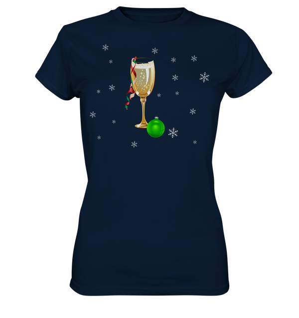 Sekt Weihnachten - Ladies Premium Shirt