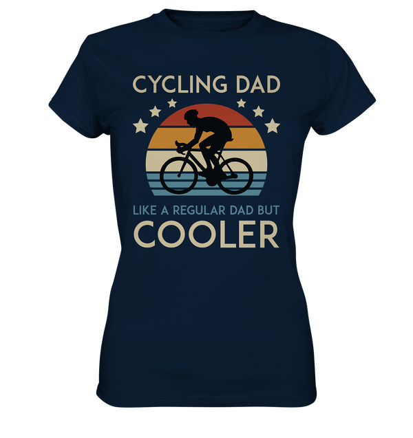 Cycling Dad - Ladies Premium Shirt