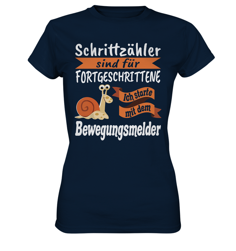 Schrittzähler - Ladies Premium Shirt