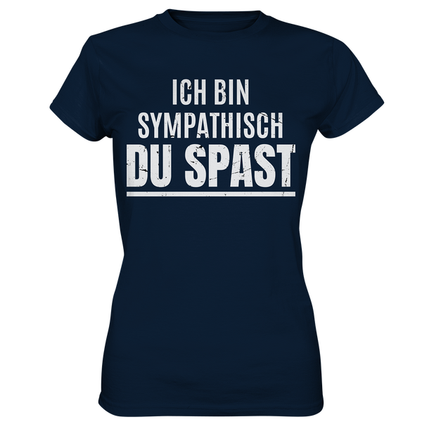 Ich bin - Ladies Premium Shirt