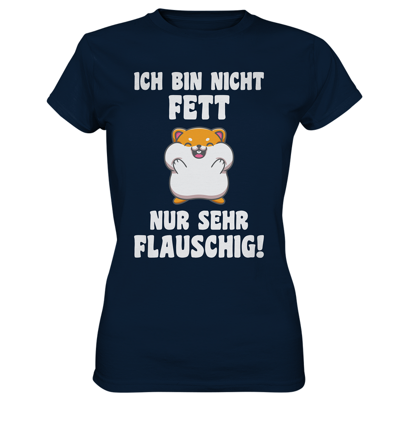 Ich bin nicht Fett - Ladies Premium Shirt