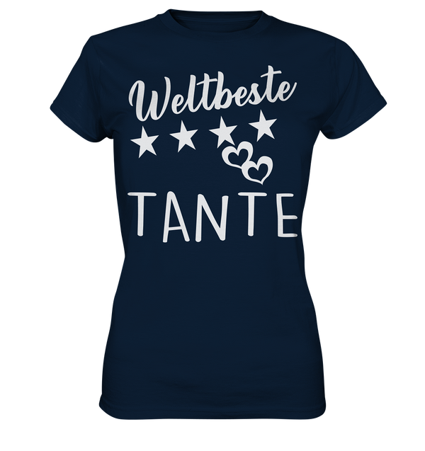 Weltbeste Tante - Ladies Premium Shirt