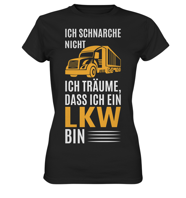 Ich schnarche nicht - Ladies Premium Shirt