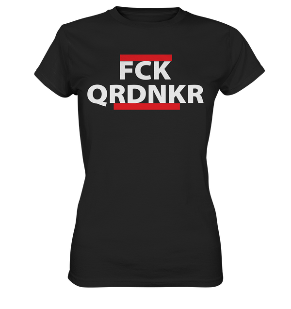 FCK QRDNKER - Ladies Premium Shirt