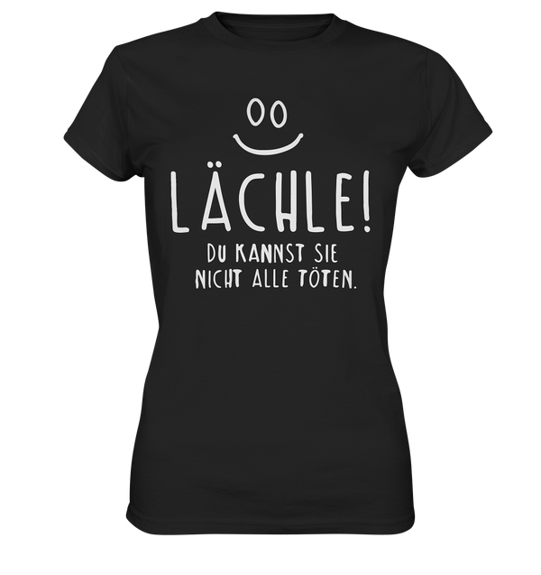 Lächle! - Ladies Premium Shirt