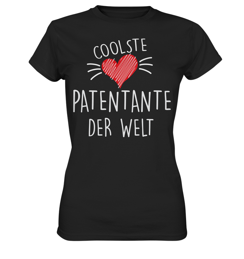 Coolste Patentante der Welt - Ladies Premium Shirt